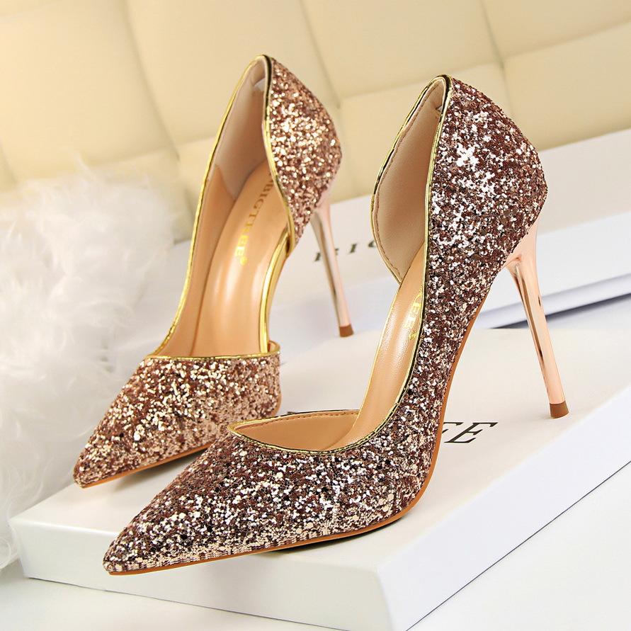 Lune London | Elegant Glittering Stiletto Heels