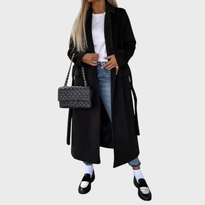 Lune London | Elegant Warmer Longer Double-Breasted Winter Coat