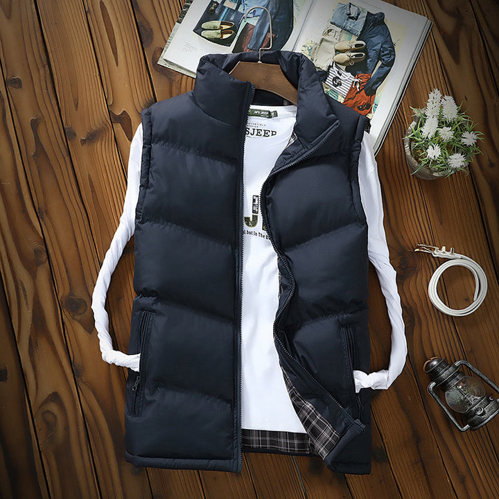 Ladies quilted heated vest with practical zippered pockets Lune London