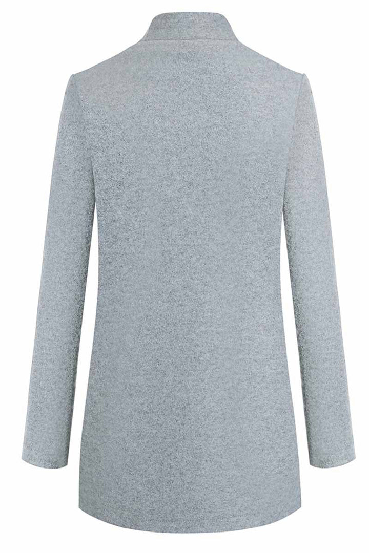Lune London | Elegant coat with stand-up collar