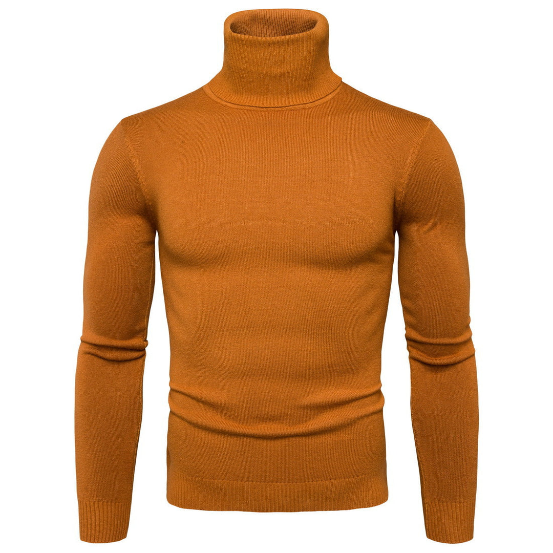 Men's Turtleneck Sweater Made Of Soft Merino Wool with An Elegant Structure Lune London