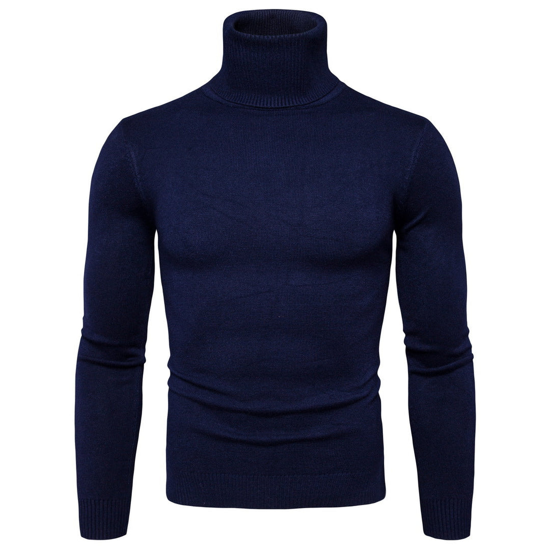 Men's Turtleneck Sweater Made Of Soft Merino Wool with An Elegant Structure Lune London