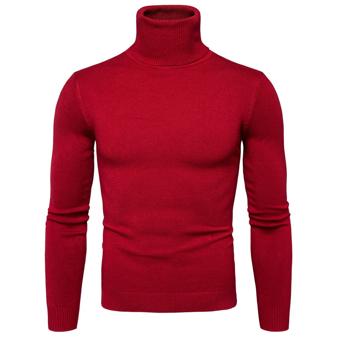 Men's Turtleneck Sweater Made Of Soft Merino Wool with An Elegant Structure Lune London