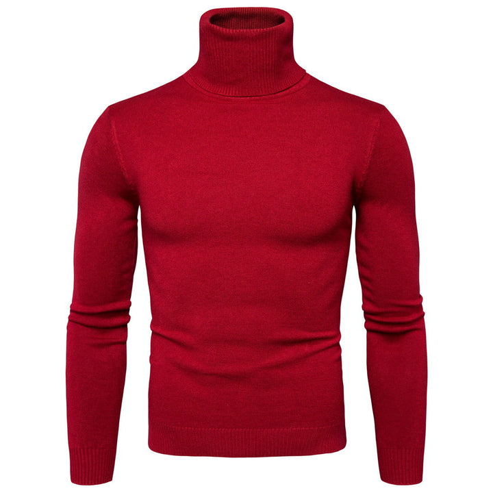 Men's Turtleneck Sweater Made Of Soft Merino Wool with An Elegant Structure Lune London