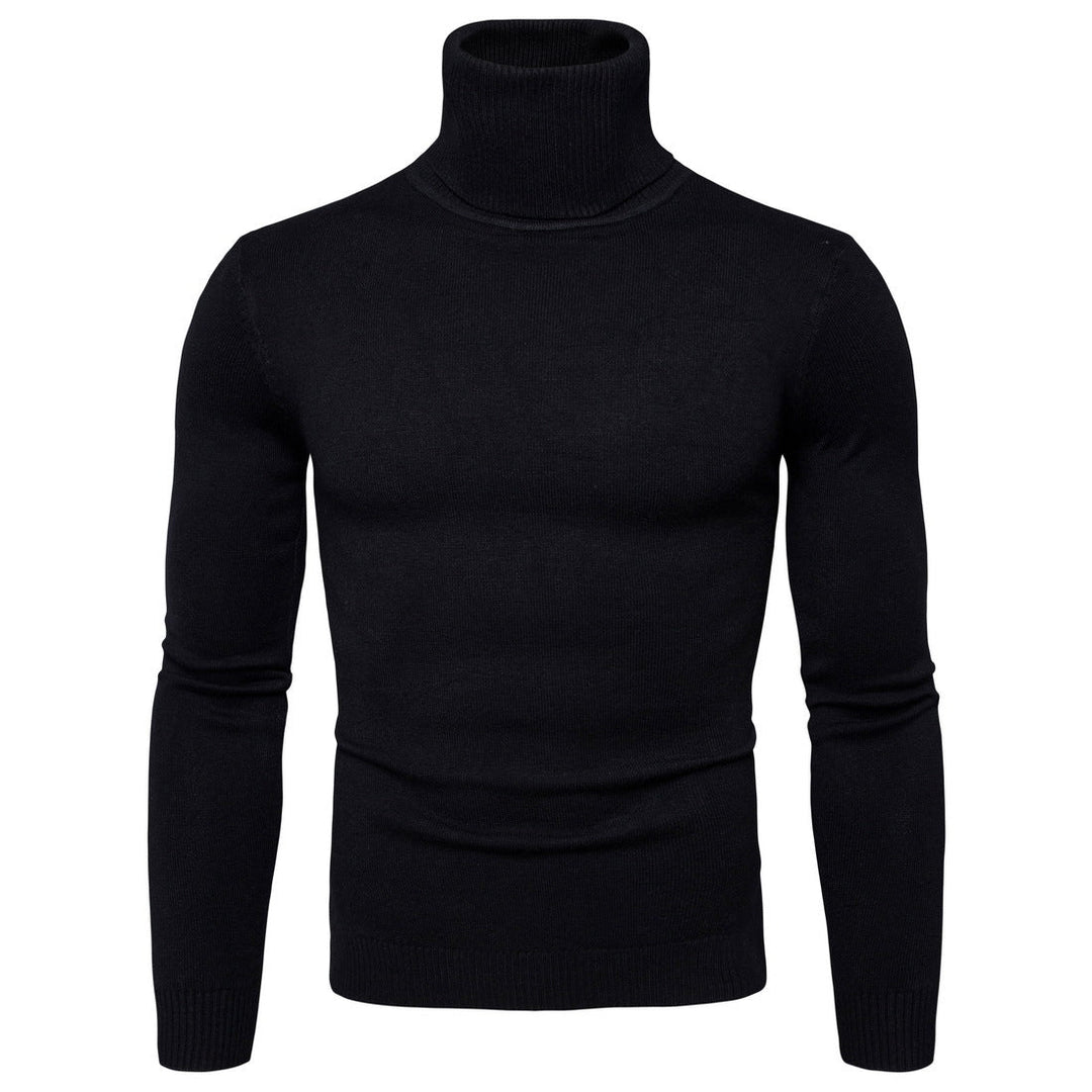 Men's Turtleneck Sweater Made Of Soft Merino Wool with An Elegant Structure Lune London