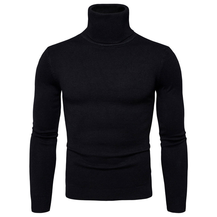 Men's Turtleneck Sweater Made Of Soft Merino Wool with An Elegant Structure Lune London