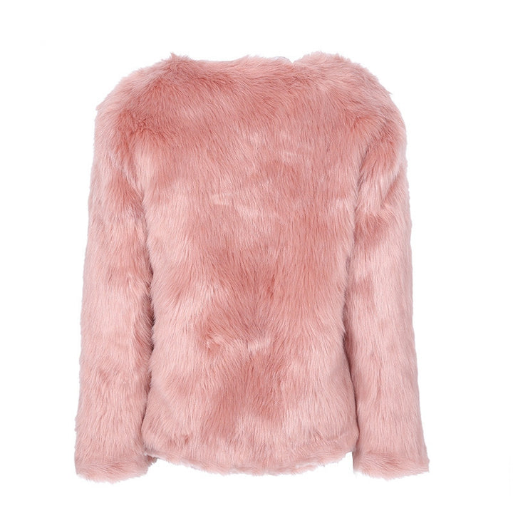 Ladies Luxury Faux Fur Jacket with Soft Lining Lune London