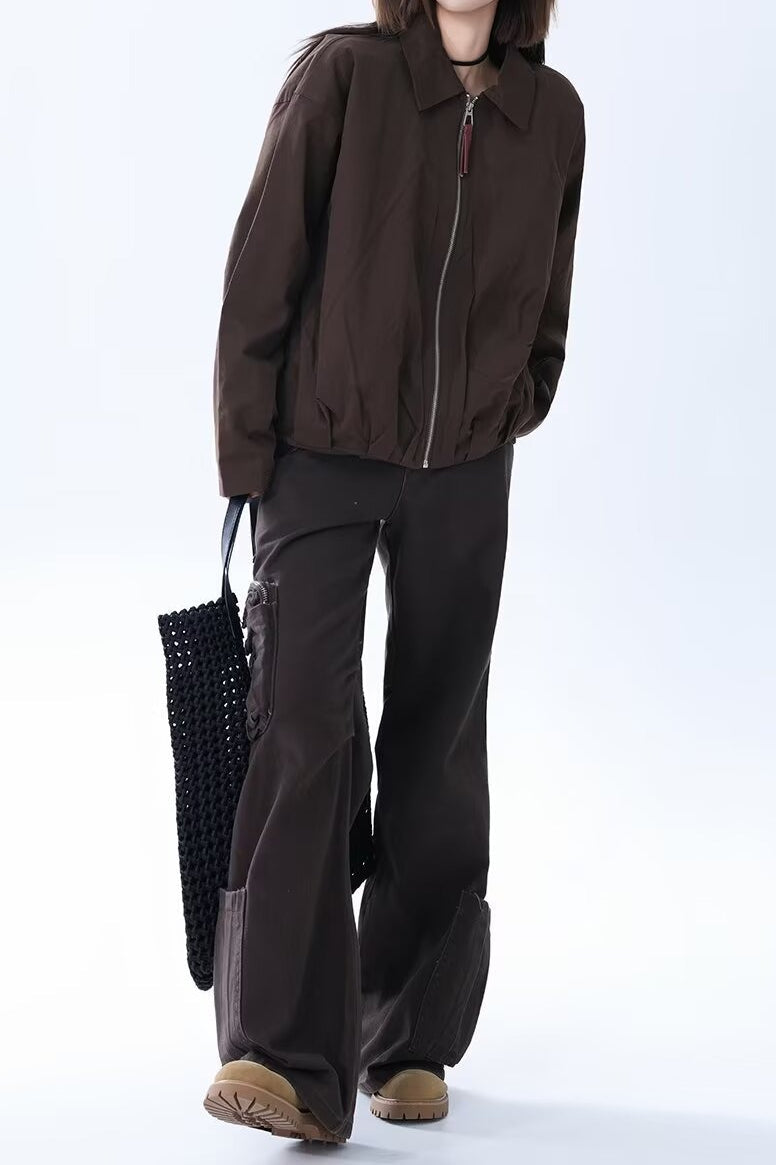 Lune London | Faux Leather Relaxed Jacket