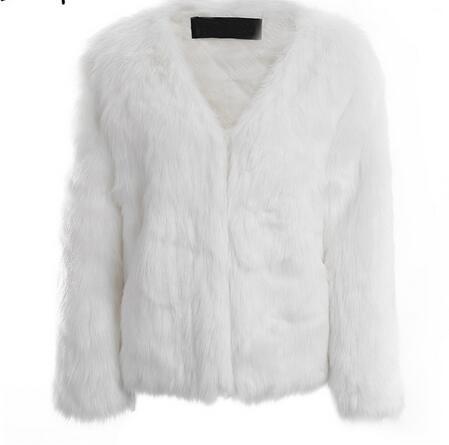 Ladies Luxury Faux Fur Jacket with Soft Lining Lune London