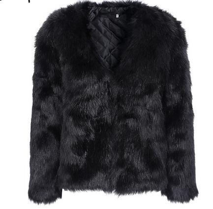Ladies Luxurious Faux Fur Jacket with Soft Lining Lune London