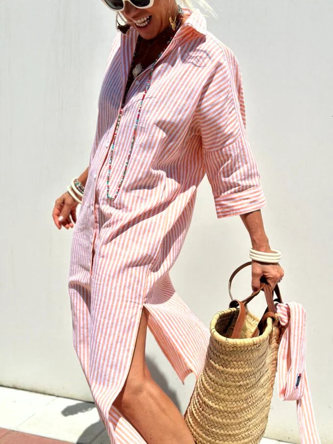 Lune London | Airy summer dress with floral pattern