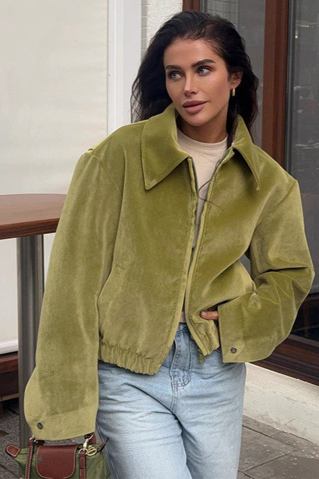 Lune London | Suede Lapel Casual Jacket