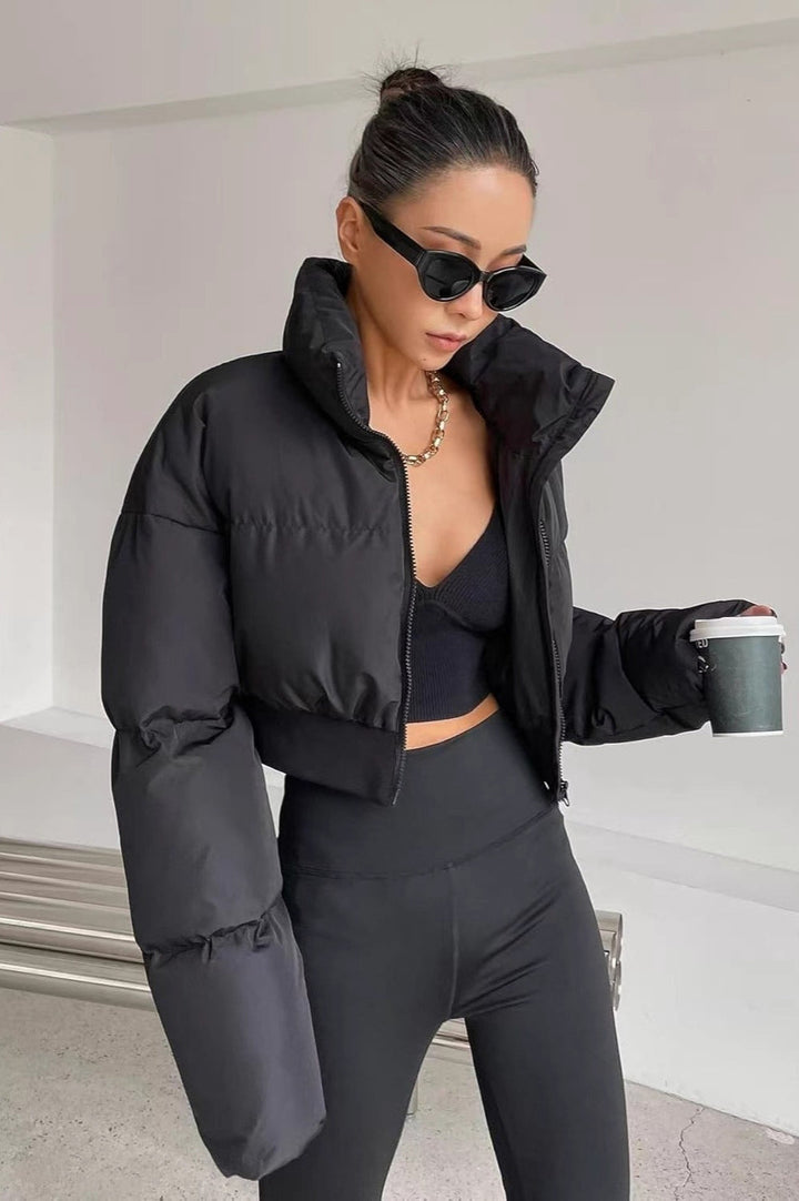 Lune London | Patchwork quilted puffer jacket