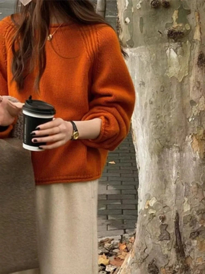 Lune London | Cozy oversized knit sweater for casual comfort