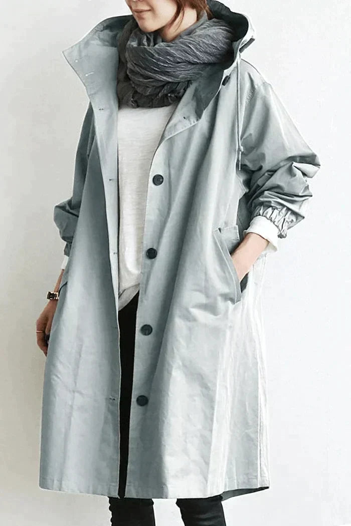 Lune London | Oversized Hoodie Windbreaker Rain Jacket