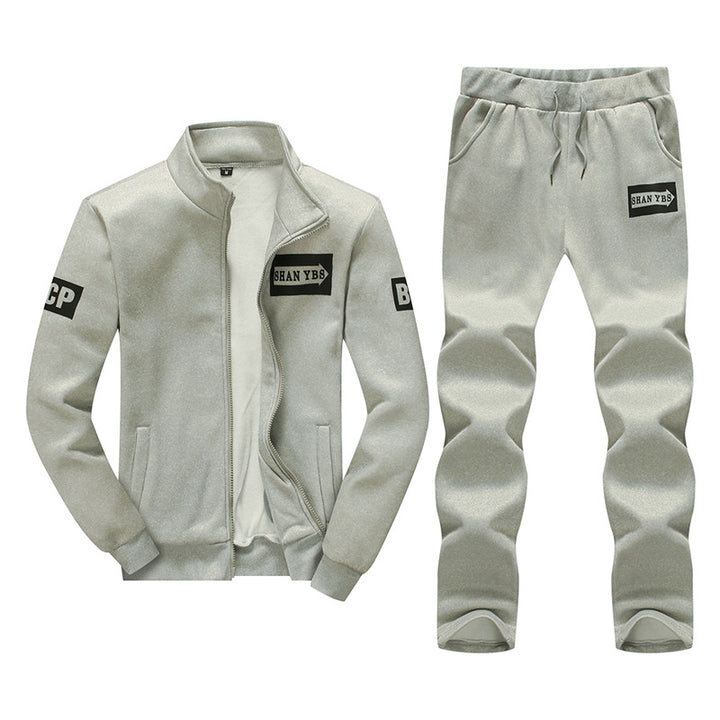 Men's sporty tracksuit with zipper and side pockets Chic und Stil