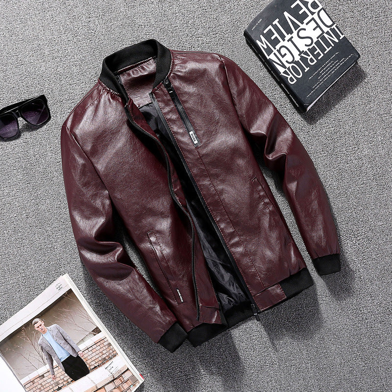 Men's biker jacket with a modern design featuring practical pockets Lune London