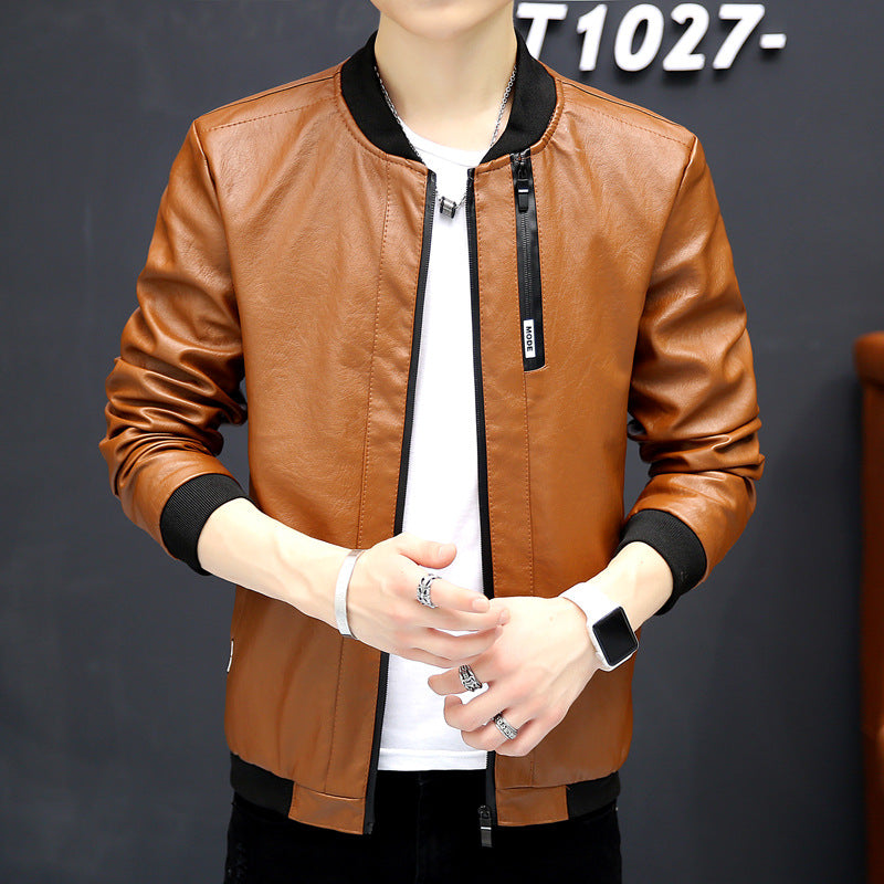 Men's biker jacket with a modern design featuring practical pockets Lune London