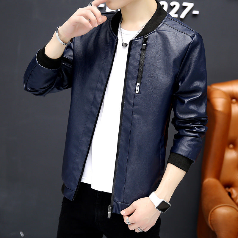 Men's biker jacket with a modern design featuring practical pockets Lune London