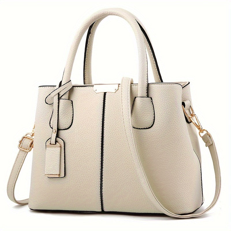 Lune London | Chic All Season Spacious Pu Handbag for Women