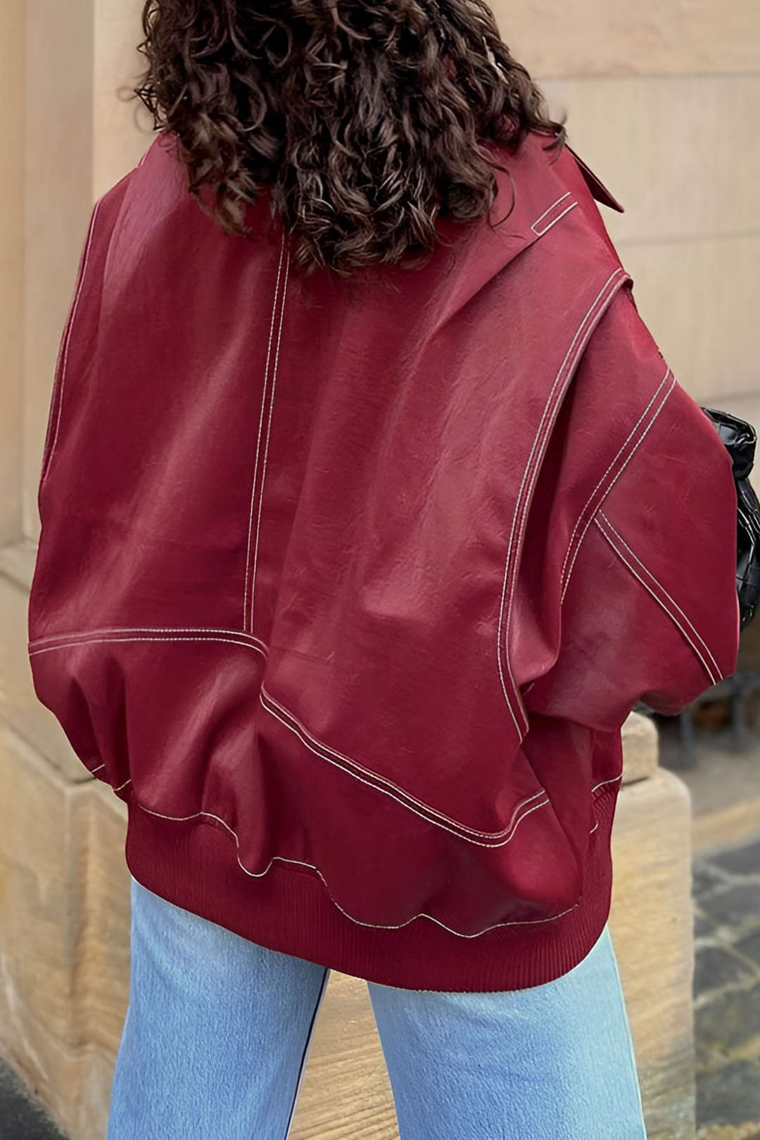 Lune London | Solid Colors Collar Zipper Jacket