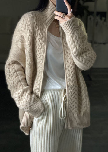 Lune London | Sweater Jacket with High Neckline