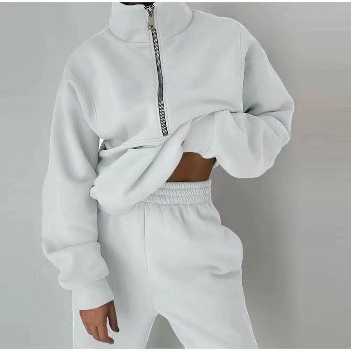 Lune London | Sweatshirt Und Hose Für Damenbekleidung Mit Reißverschlussverschluss