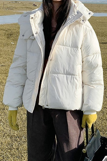 Lune London | Plush-lined oversized puffer jacket