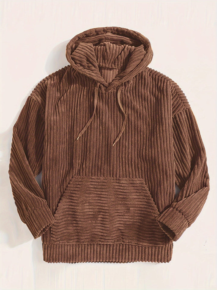 Lune London | Komfort ribbed velvet hoodie