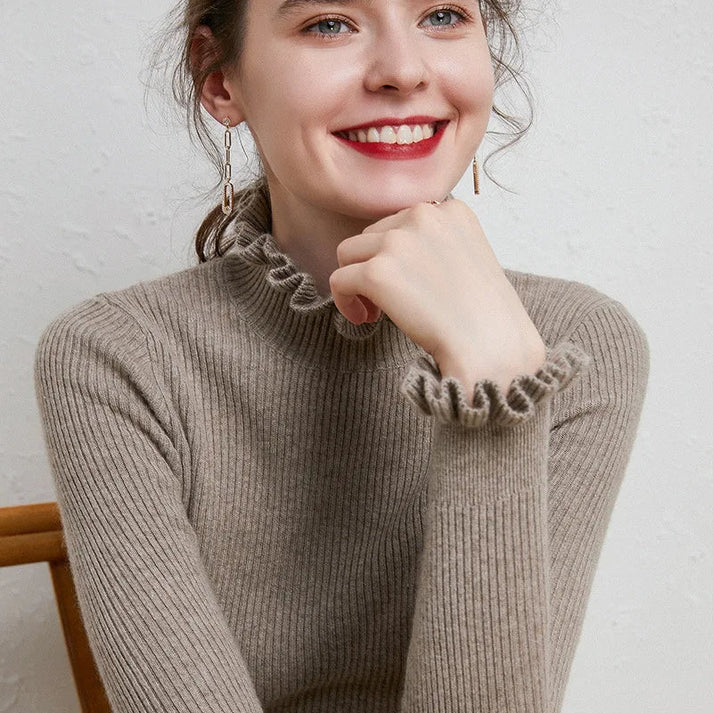Lune London | pullover for women with turtleneck