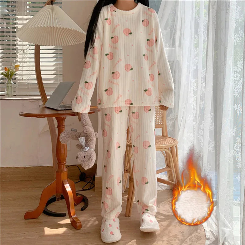 Lune London | Fleece Comfort Pajamas - Soft, Warm and Comfortable in 7 Trendy Variants