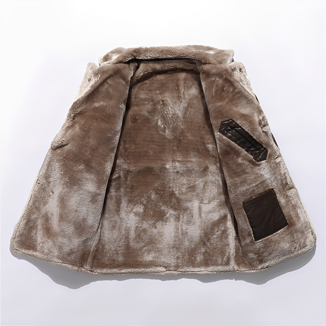 Lune London | Casual Warm Plush Coat for Men