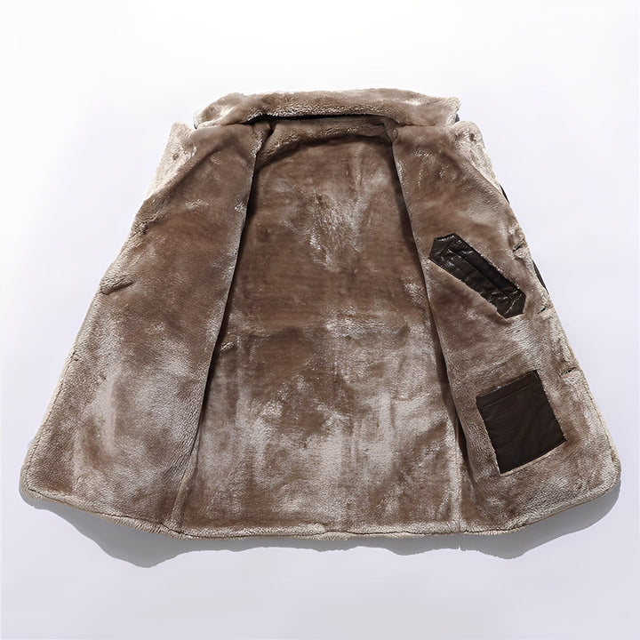 Lune London | Casual Warm Plush Coat for Men