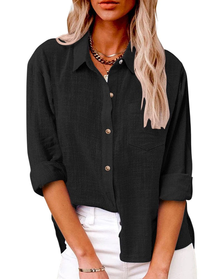 Lune London | Cotton-Linen Blouse