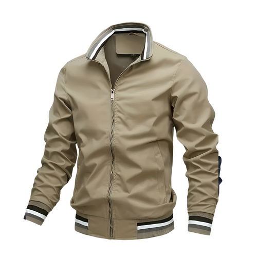 Lune London | Casual Bomber Jacket with Stripes for Men