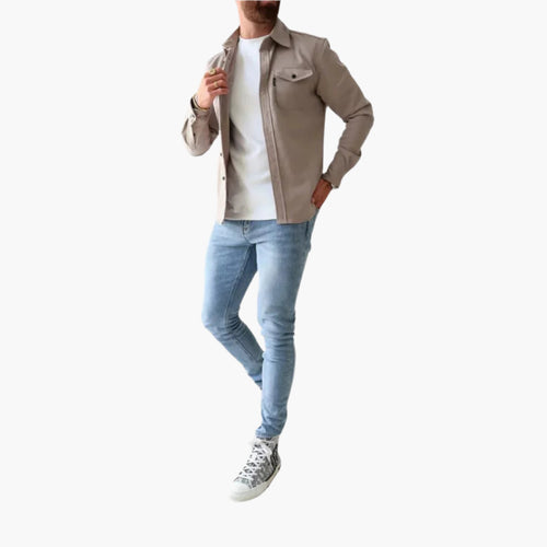 Lune London | Overshirt Jacket - Modern Button-up Shirt for Leisure and Business