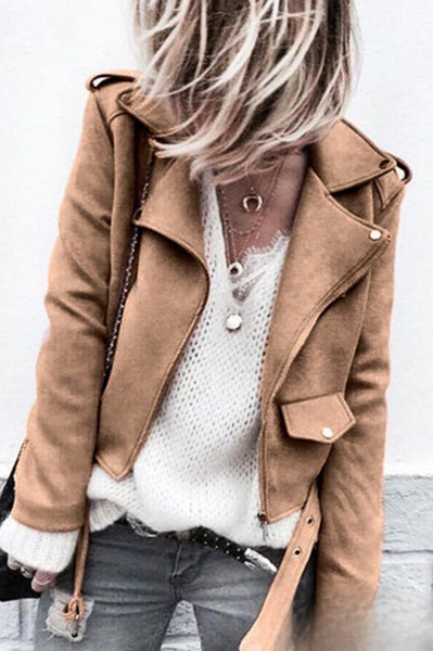 Lune London | Elegant leisure jacket with patchwork elements