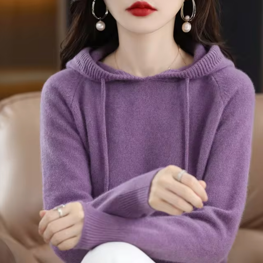 Lune London | Knit Hoodie