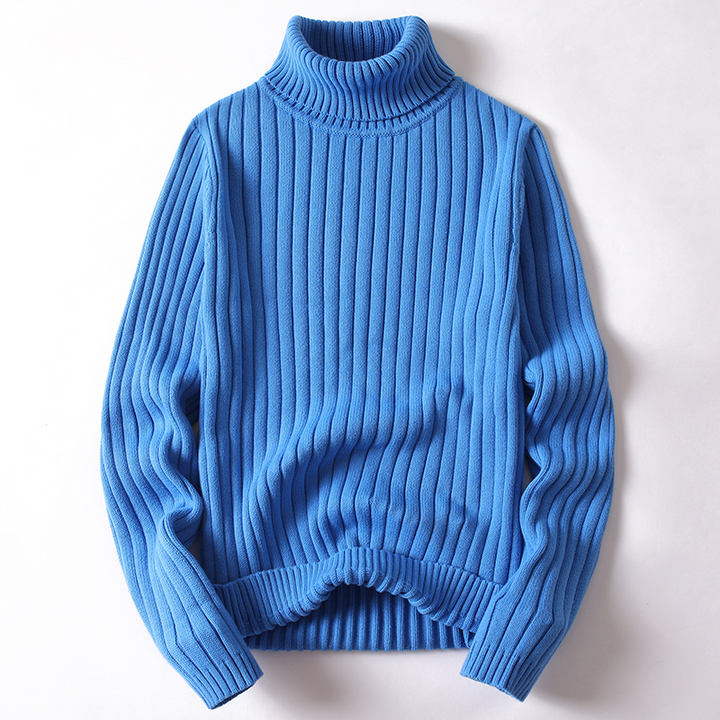 Lune London | Turtleneck Sweater - Soft Knit - Ribbed Design - Long Sleeve Warm Comfort