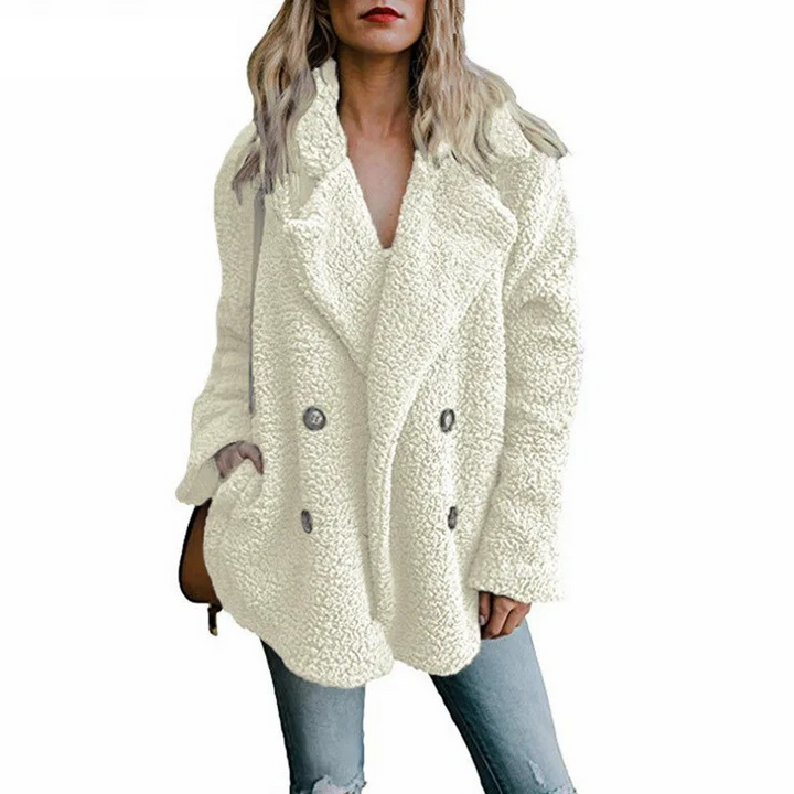 Lune London | Manteau en peluche pour femmes