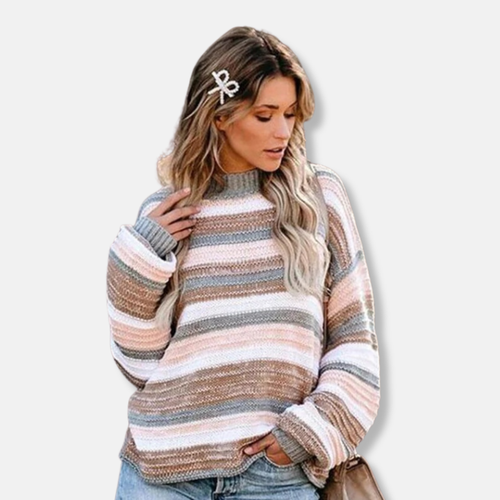Lune London | Knit sweater - Soft knit - Oversize fit - Round neckline - Long sleeves