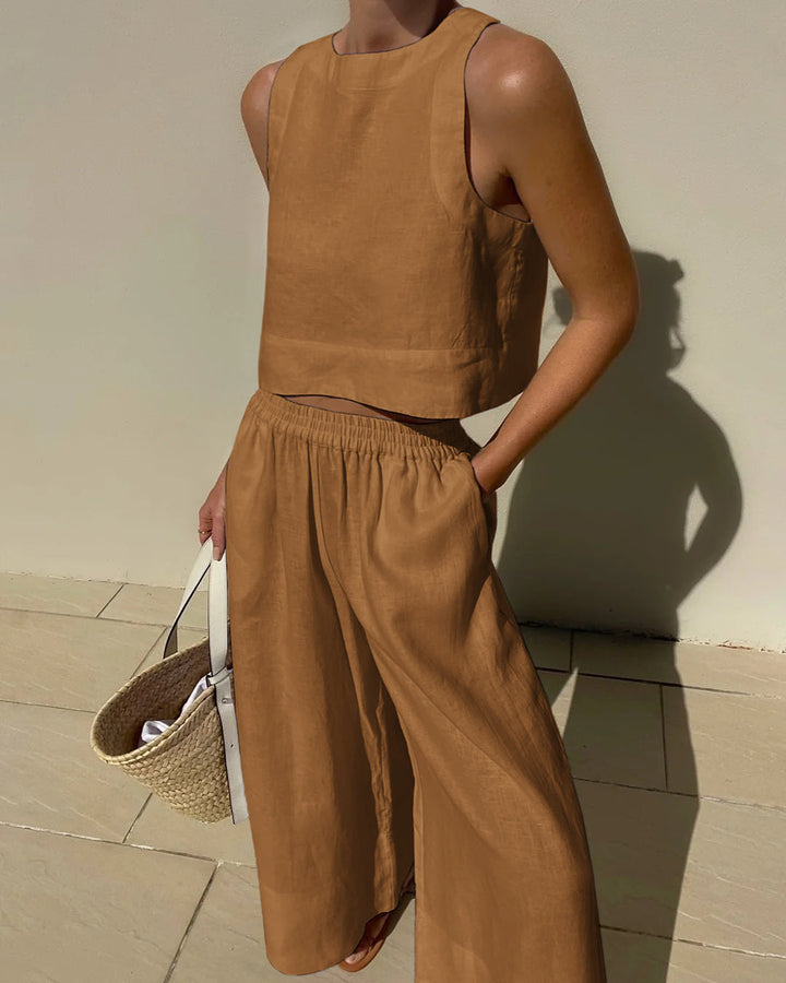 Lune London | Two-piece linen set
