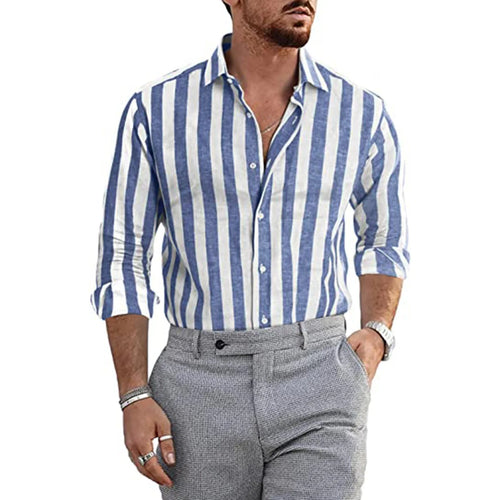 Lune London | Stylish Striped Linen Shirt for Men