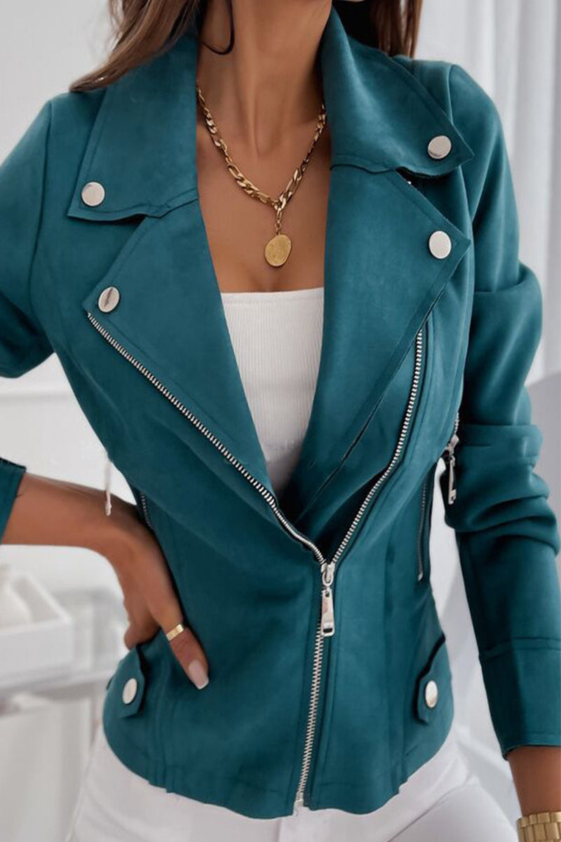 Lune London | Veste élégante avec fermeture éclair pour un look quotidien