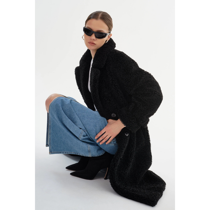 Lune London | Polare Oversize with Stand-Up Collar and Zipper for Women Ideal for Cold Weather