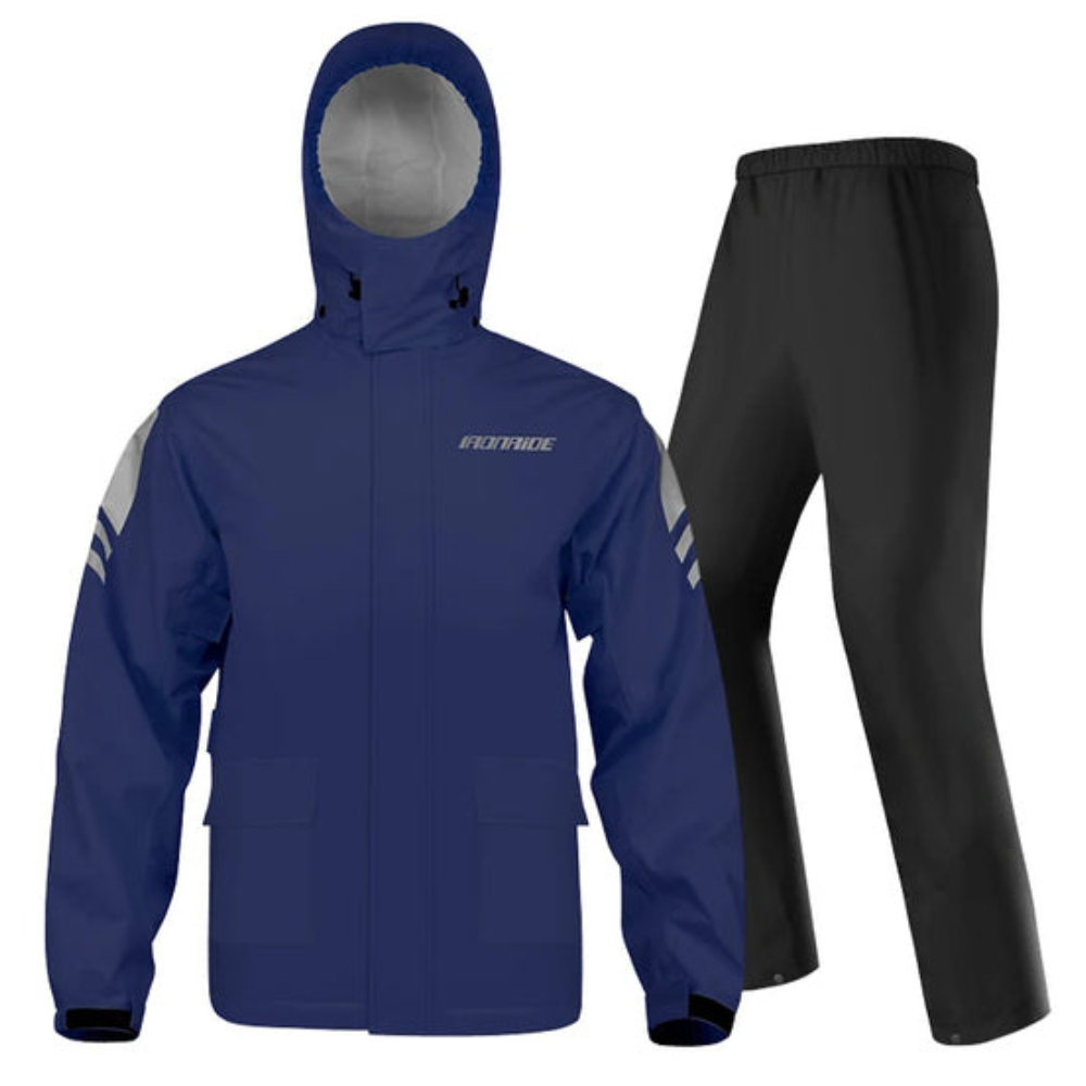 Lune London | Ergonomic Waterproof Motorcycle Rain Jacket - Unisex Windbreaker