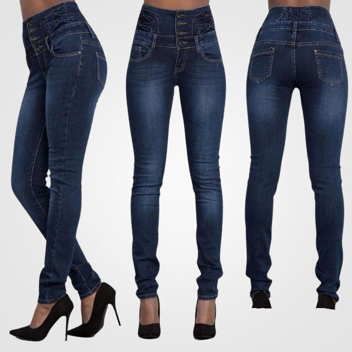 Lune London | Comfortable High Waist Jeans
