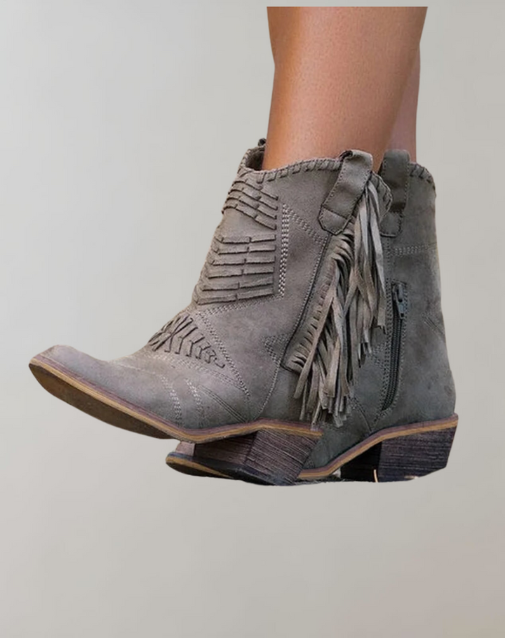 Lune London | Western-Cowgirl-Fringe-Boots