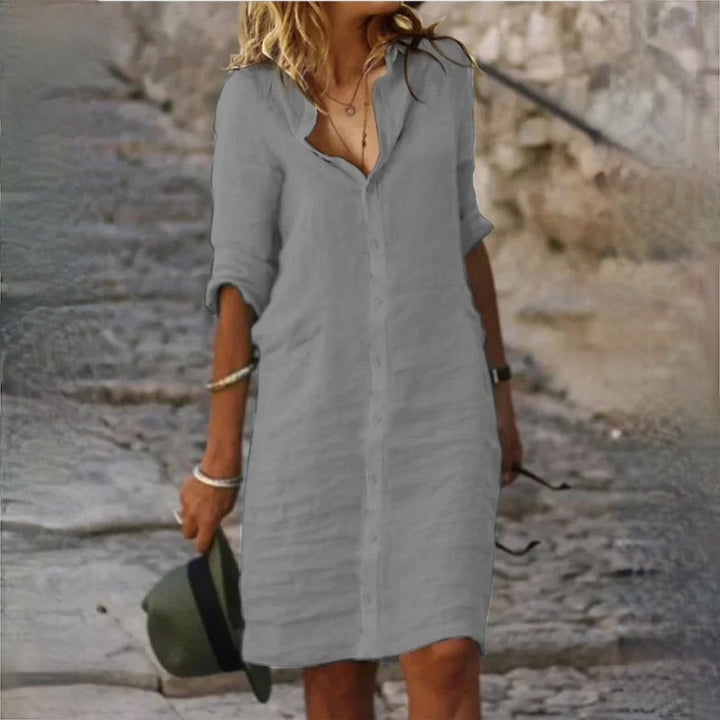 Lune London | Cotton Linen Women Dress