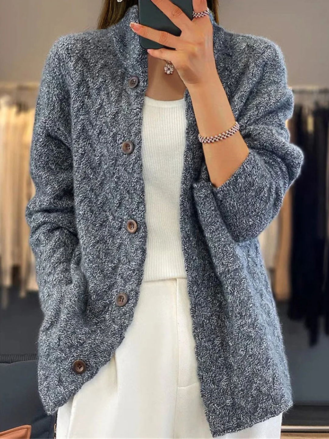 Lune London | Women's Cardigan Elegant and Casual Comfort and Elegance In Everyday Life